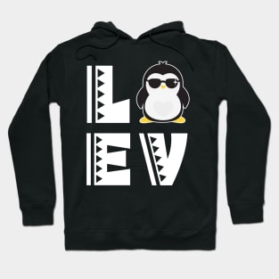 Cute love penguin t shirt funny penguin lover gifts for kids Hoodie